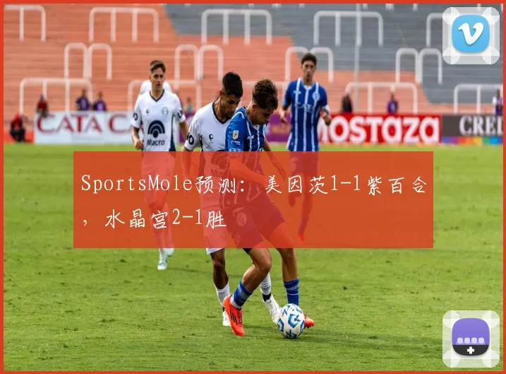 SportsMole预测：美因茨1-1紫百合，水晶宫2-1胜